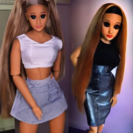 Image similar to life size doll of ariana grande