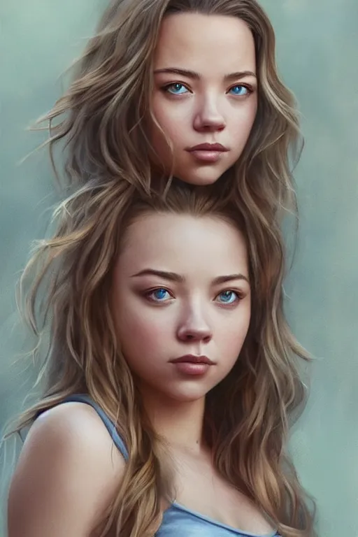 Prompt: sydney sweeney in the style of stefan kostic, realistic, full body, sharp focus, 8 k high definition, insanely detailed, intricate, elegant, art by stanley lau and artgerm