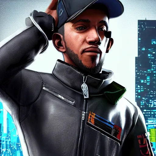Prompt: portrait of Wrench from Watch Dogs 2 (2016 videogame)