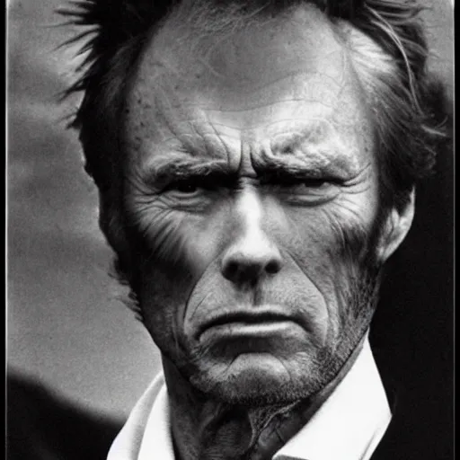 Image similar to an 1 8 0 0 s photo of donald trump playing the role of clint eastwood, squinting at high noon, in the style of a clint eastwood movie, the good, the bad and the ugly, distinguished, clint eastwood, vibe, glory days, mount rushmore, stern, resolve, formal, justice, american flag, independence, patriotism, symmetry, centered, balance