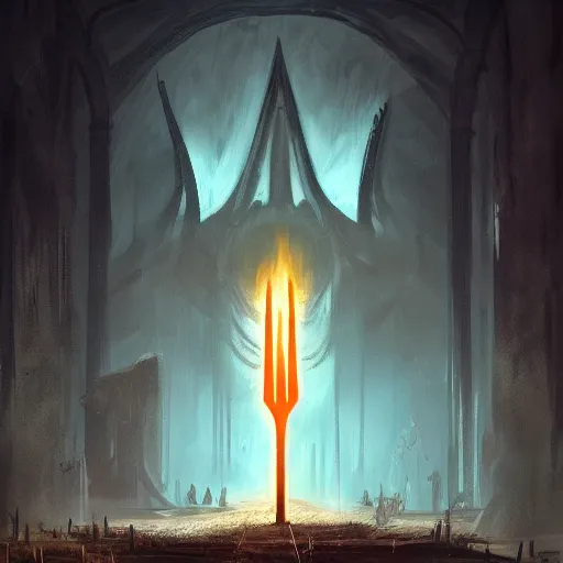 Prompt: Fork, solo, one character, portrait, Path of Exile, Warhammrer, Diablo, Magic the Gathering, fantasy, gritty, cinematic lighting, centered, centered, symmetrical, symmetrical, highly detailed, digital painting, Artstation, concept art, sharp focus, 8k