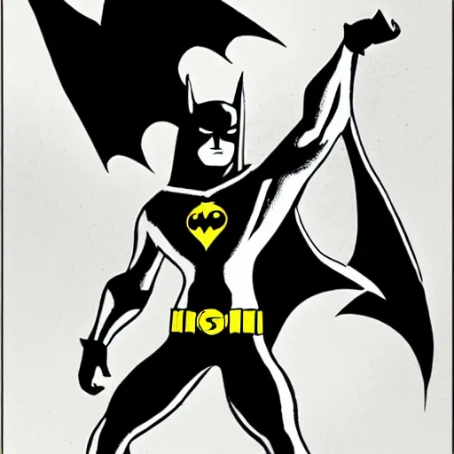 Prompt: Nite-Owl from Watchmen standing in an alleyway with his arms crossed and his cape blowing in the wind, in the style of Batman: The Animated Series, in the style of Bruce Timm, In the style of Justice League unlimited, Cartoon Style