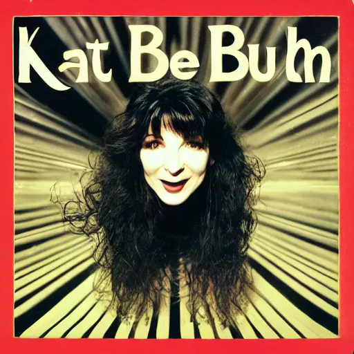 Image similar to kate bush featuring aphex twin, hitsingle