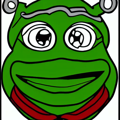 Prompt: pepe the frog