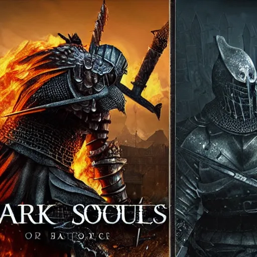 Image similar to dark souls 4, game logo