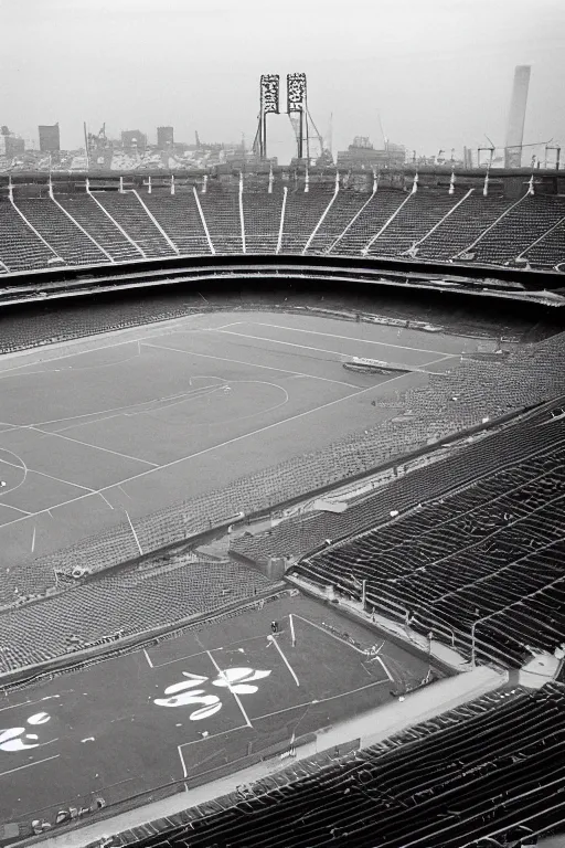 Image similar to olympic stadium, montreal, 1 9 7 6