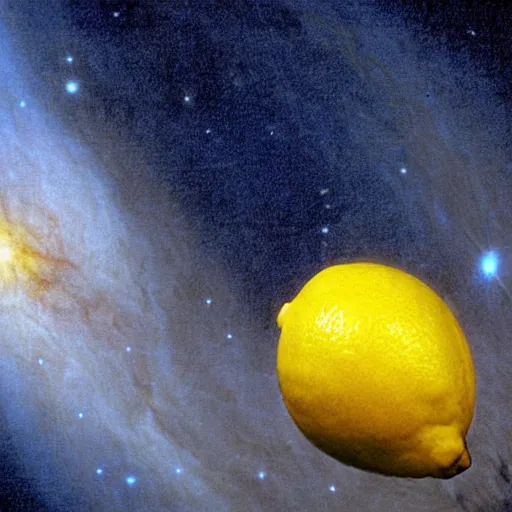 Image similar to lemon photo by hubble telescope