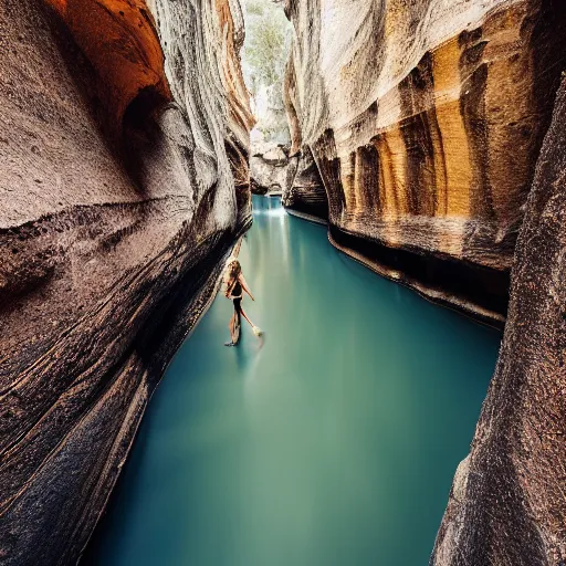 Image similar to Catwalk in a Canyon, Professional Photography