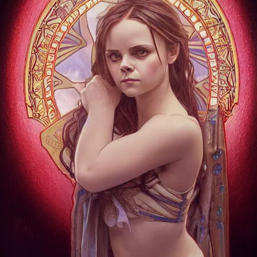 Prompt: amazing lifelike award winning pencil illustration of Christina ricci trending on art station artgerm Greg rutkowski alphonse mucha cinematic