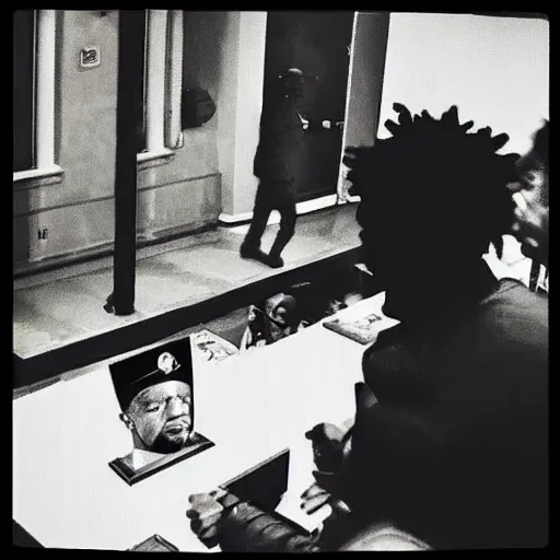 Prompt: “ hidden cctv footage of 2 1 savage committing war crimes, caught in 4 k, uhd, never before seen ”