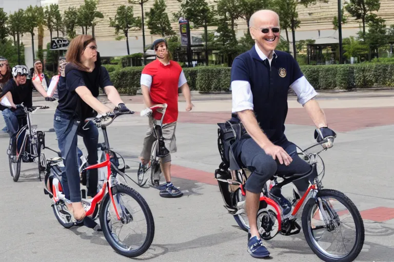 Image similar to coin operated biden bike ride experience at the mall