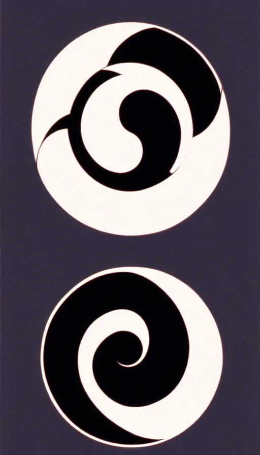 Prompt: Abstract representation of ying Yang concept, by Akira Toriyama