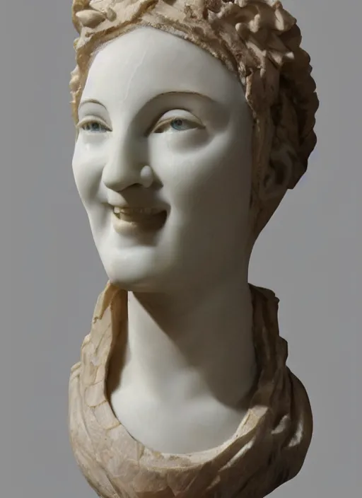 Image similar to Madonna carved out of marble