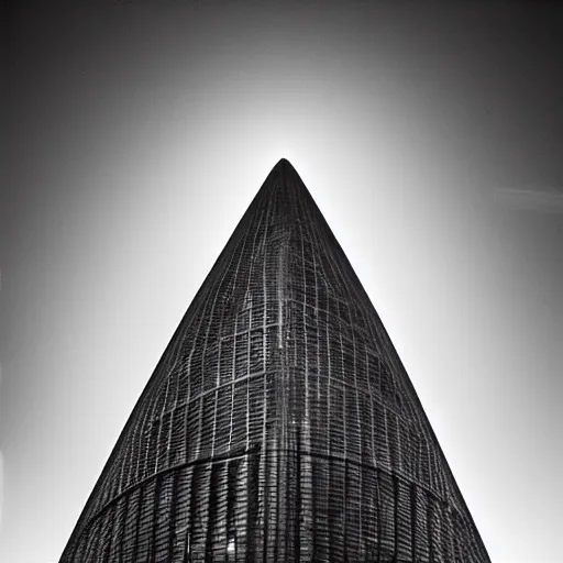 Image similar to Front view of panopticon tower, Shutter Speed, Neon lights, XAVC, Gelatin silver print, Panorama, Terry O'Neill