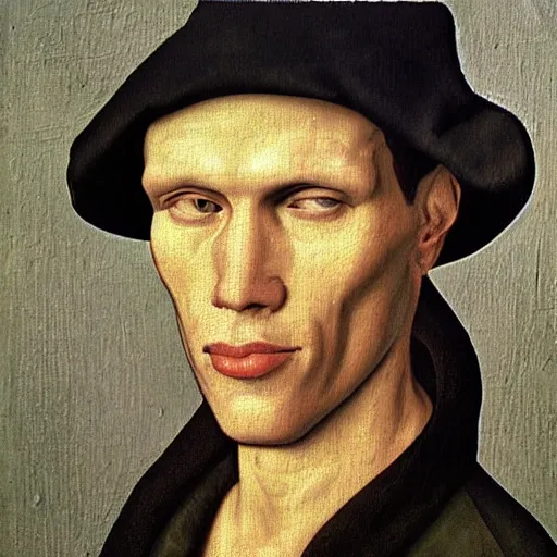 Image similar to A 15th century medieval renaissance oil painting of Jerma985, portrait of Jerma985, grainy, realistic, very realistic, hyperrealistic, highly detailed, very detailed, extremely detailed, very neat, very epic, very cool, detailed, trending on artstation