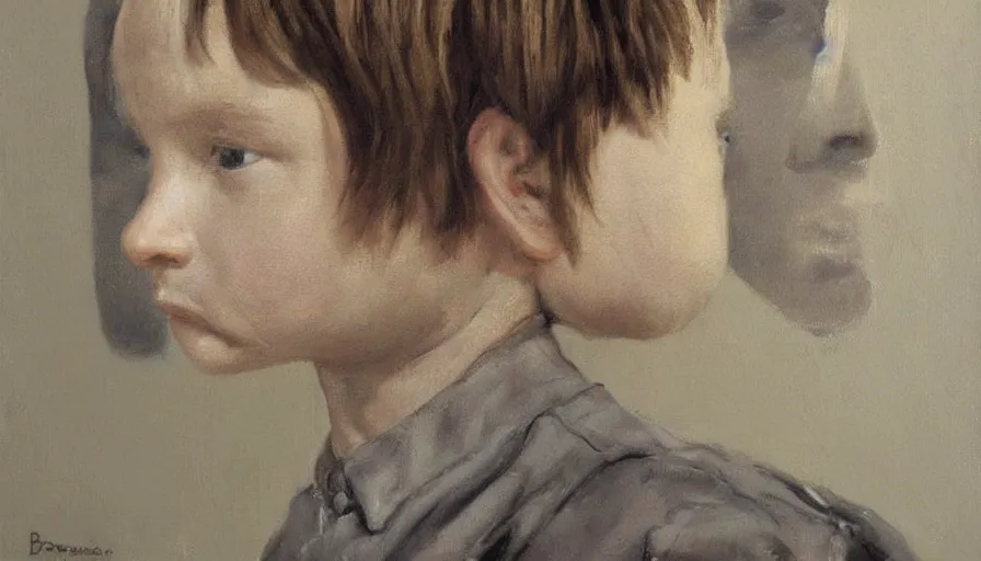 Image similar to painting by borremans, harry potter, detailed, stunning