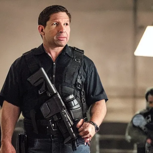 Prompt: ron desantis in the punisher