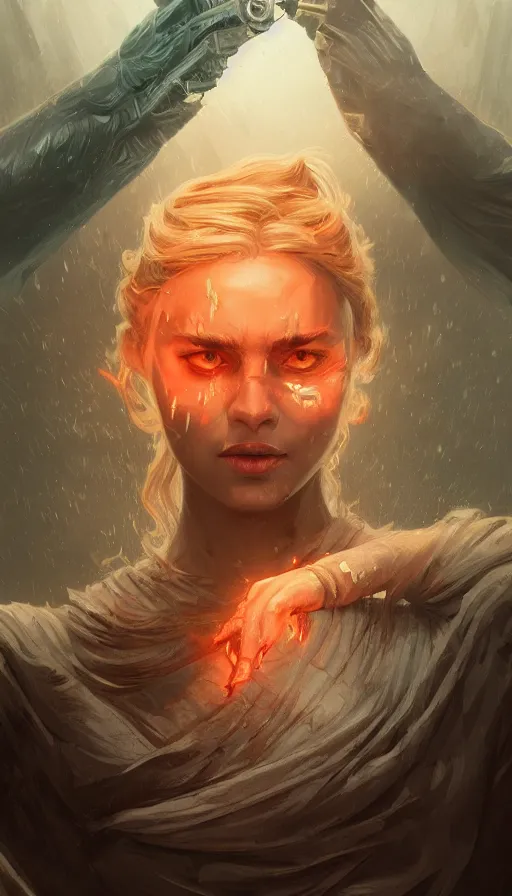 Image similar to hate, rough and ugly male, fame of thrones, lord of daggers, neon, fibonacci, sweat drops, insane, intricate, highly detailed, digital painting, artstation, concept art, smooth, sharp focus, illustration, Unreal Engine 5, 8K, art by artgerm and greg rutkowski and alphonse mucha