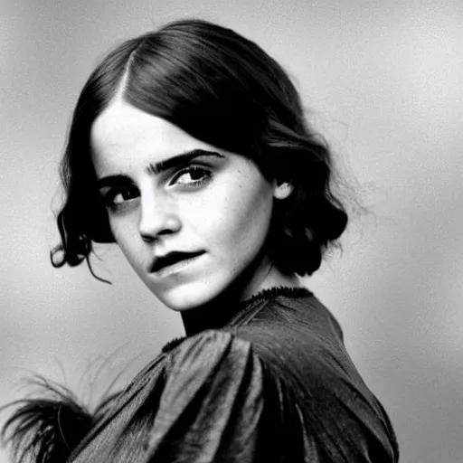 Prompt: emma watson in 1 9 2 0