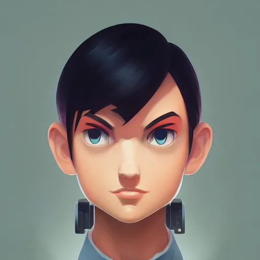 Image similar to face icon stylized minimalist nintendo 6 4, loftis, cory behance hd by jesper ejsing, by rhads, makoto shinkai and lois van baarle, ilya kuvshinov, rossdraws global illumination