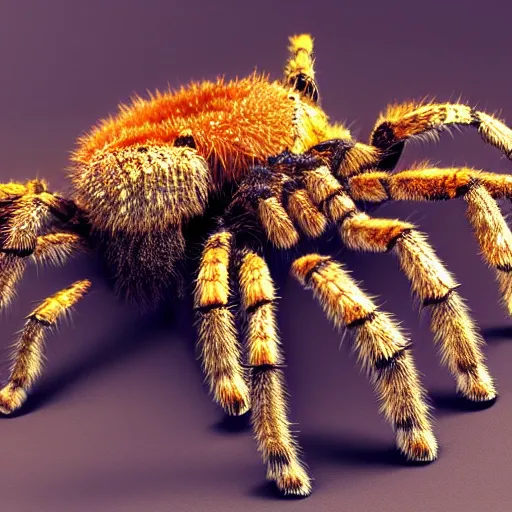 Prompt: a tarantula wearing high heels, tabletop, detailed, intricate, realistic, hdr, 8 k