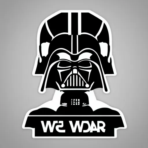 Image similar to svg sticker of a Pop-Wonder Darth-Vader at a rave, spinning records, giant headphones rocking out, wearing headphones, huge speakers, dancing, rave, DJ, spinning records, digital art, amazing composition, rule-of-thirds, award-winning, trending on artstation, featured on deviantart