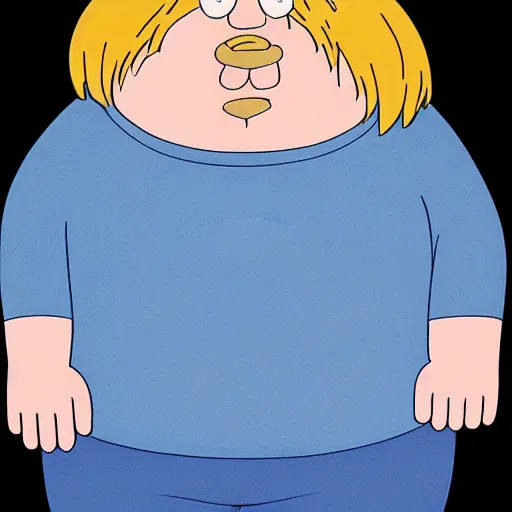 Prompt: Studio photo of Chris Griffin from Family Guy, hyperrealistic, realism, full body portrait, studio lighting