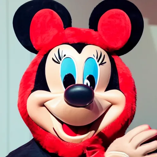 Prompt: real life mickey mouse