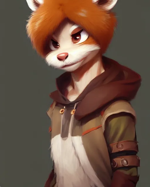 Image similar to character concept art of a cute young male anthropomorphic furry | | cute - fine - face, pretty face, key visual, realistic shaded perfect face, fine details by stanley artgerm lau, wlop, rossdraws, james jean, andrei riabovitchev, marc simonetti, and sakimichan, trending on artstation