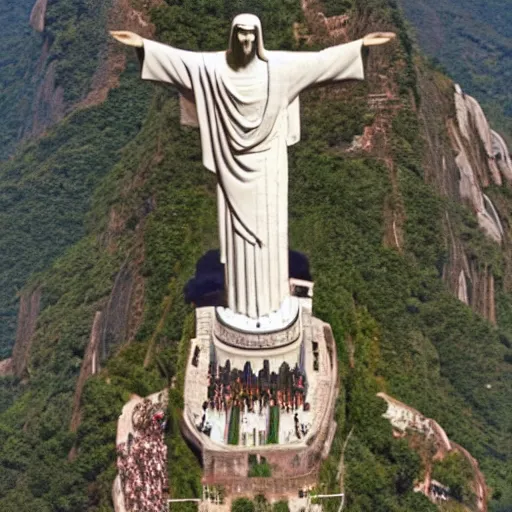 Image similar to Christ the Redeemer in Ancient Rome