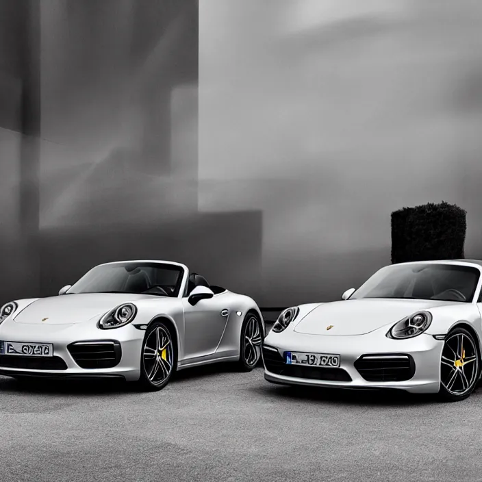 Image similar to Porsche designed by Apple, natural light, detailed, CANON Eos C300, ƒ1.8, 35mm, 8K, medium-format print