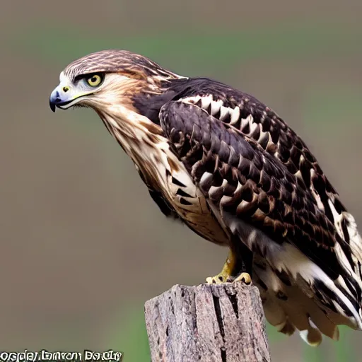 Image similar to hawk morphed with a rattlesnake