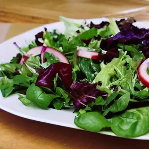 Prompt: [ first person point of view from my eyes, 9 0 degrees fov ]!!!!!!!!!!, cutting a salad