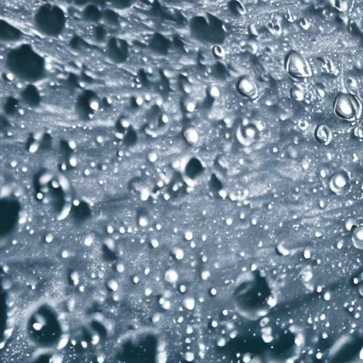 Prompt: a photograph of the macro particles of water