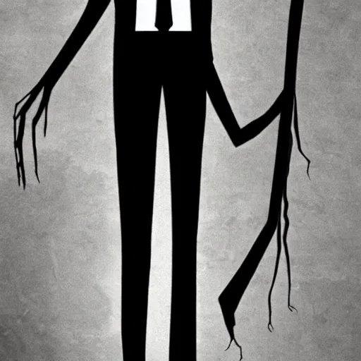 Image similar to slenderman