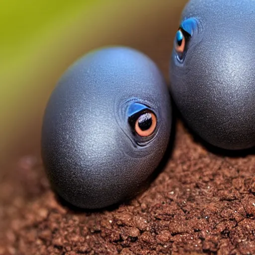 Image similar to tiny dachshunds hatching from eggs : : wildlife photography : : macro photography,