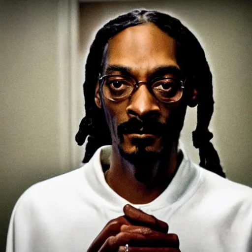 Prompt: a cinematic film still of Snoop Dogg starring in Get Out (2017)