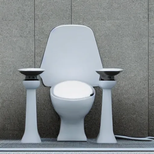 Image similar to elon musk sitting on toilet, but elon musk is yoda seat