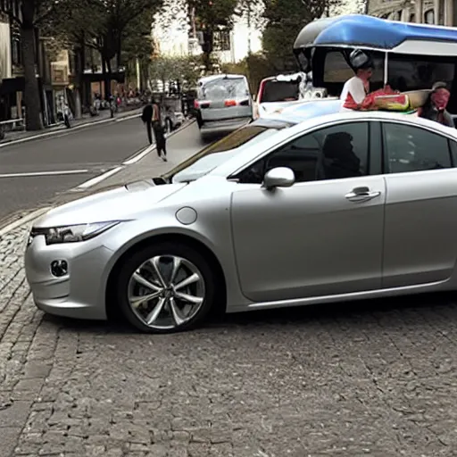 Image similar to smooth Apple car