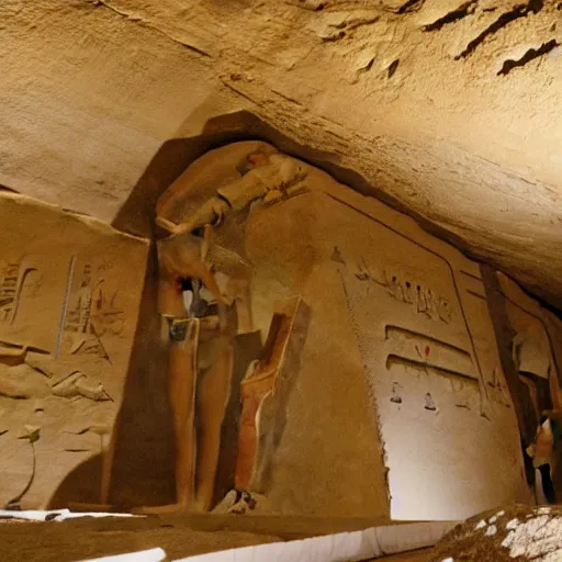 Image similar to the tomb of Khufu