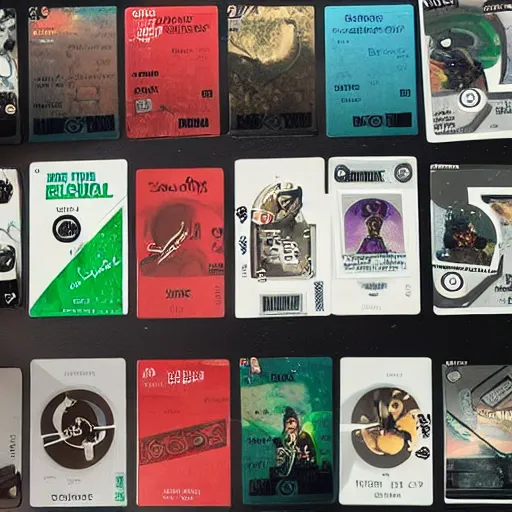 Image similar to Product mockup of physical trading cards by Spotify