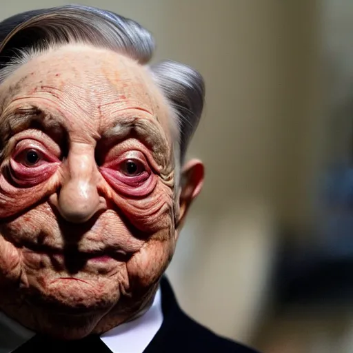 Image similar to george soros dressed as mao tse dong