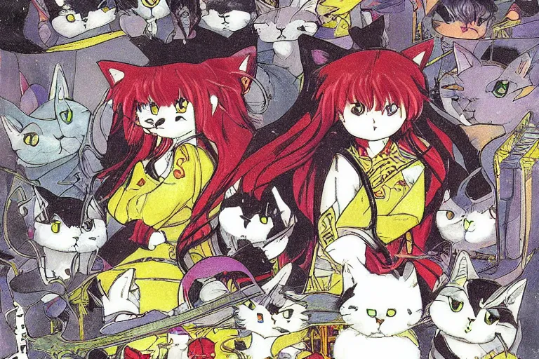 Image similar to cat dungeon by Takahashi, Rumiko