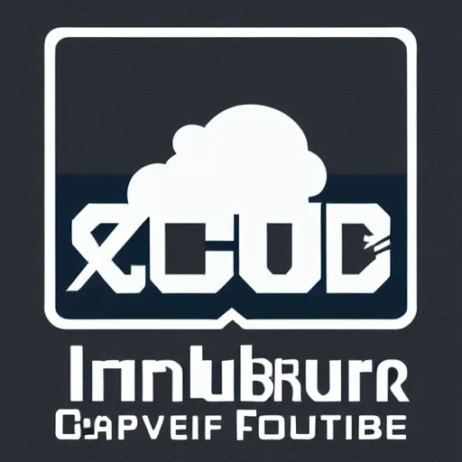 Image similar to corporate logo of clouds and thunderbolt, private military corporation