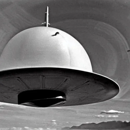 Image similar to flying saucer 1 9 4 0 s