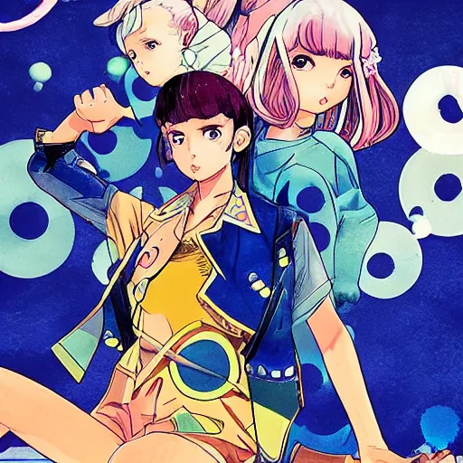 Image similar to wonder of u from jojolion, aesthetic artwork