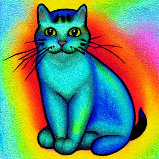 Image similar to rainbow cat