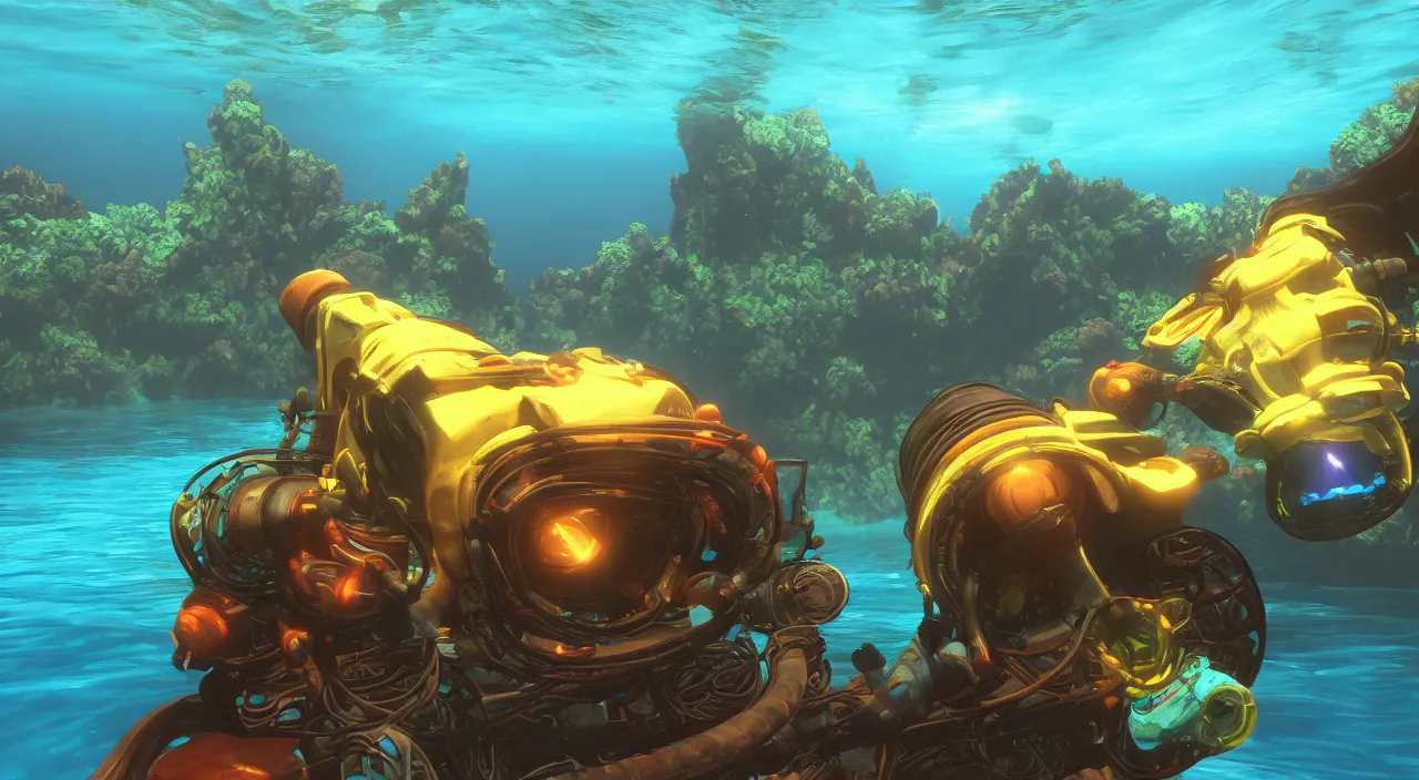 Image similar to subnautica underwater screenshot