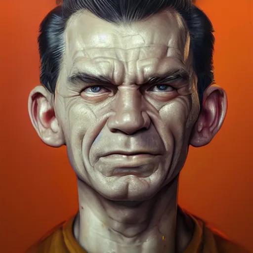 Image similar to a masterpiece portrait of popeye. very detailed eyes. intricate, elegant, highly detailed. trending on artstation, digital art, by stanley artgerm lau, wlop, rossdraws, james jean, andrei riabovitchev, marc simonetti, yoshitaka amano