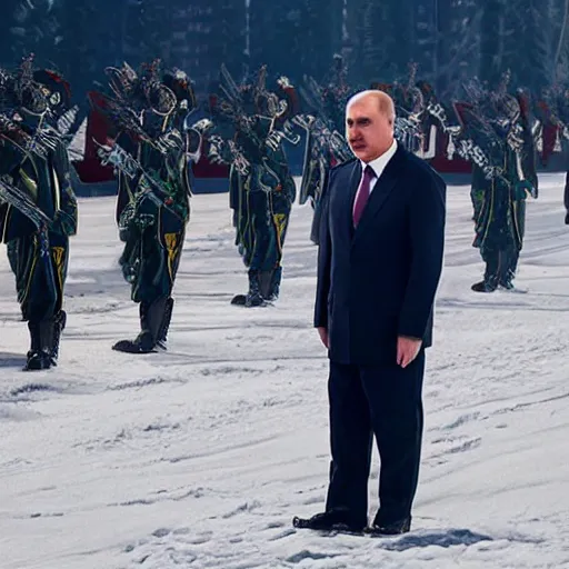 Prompt: Alexander Lukashenko in Deltarune